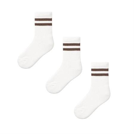 Name Nan Pak Strømper Pecan Pie Bright White